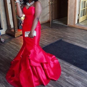 Mermaid Style Prom Dress